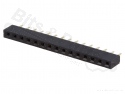 Headerpin socket female 1x15 pins
